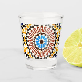 Moroccan Zellige Harmony  Shot Glas