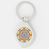 Moroccan Zellige Harmony  Sleutelhanger (Voorkant)