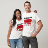 Morocco 2026 Soccer Fan Football Supporter Pride  T-shirt (Unisex)