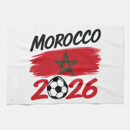 Morocco 2026 Soccer Fan Football Supporter Pride  Theedoek