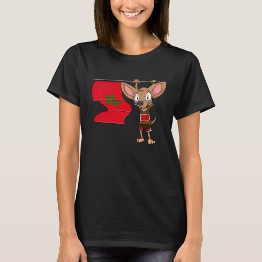 Morocco Chihuahua T-shirt (Voorkant)