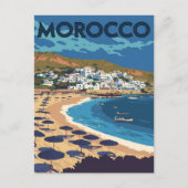 Morocco Coastal Town Briefkaart (Voorkant)