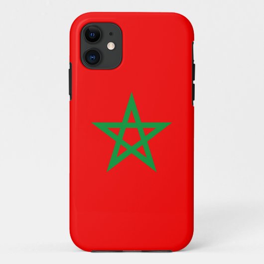 morocco country flag symbol star Case-Mate iPhone case (Achterkant)
