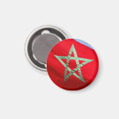 morocco flag magneet (Voorkant / Achterkant)