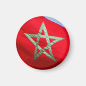 morocco flag magneet (Voorkant)