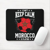 Morocco Football Jersey 2022 Flag Funny Soccer Lov Muismat (Met muis)