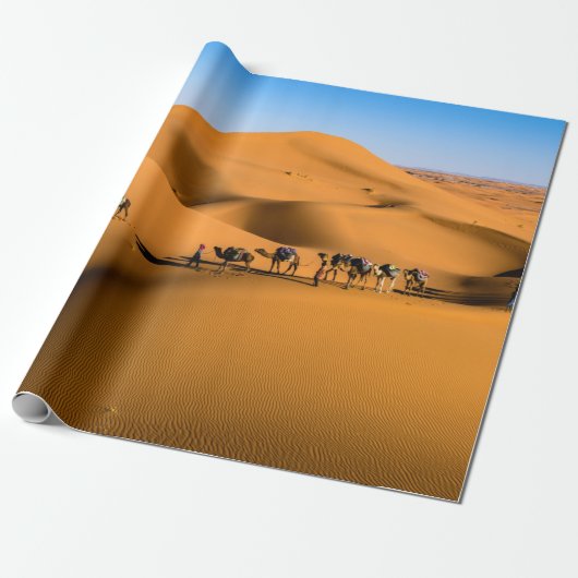 MOROCCO SAHARA CADEAUPAPIER (Uitgerold)