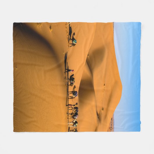 MOROCCO SAHARA FLEECE DEKEN (Voorkant (Horizontaal))