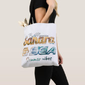 Morocco Sahara & Sea Summer Vibes Design Tote Bag (Dichtbij)
