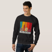 Morocco Skyline Africa Souvenir Moroccans Gibralta Trui (Voorkant volledig)