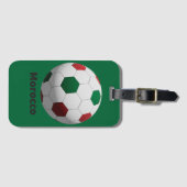 Morocco Soccer Bagagelabel (Voorkant (horizontaal))