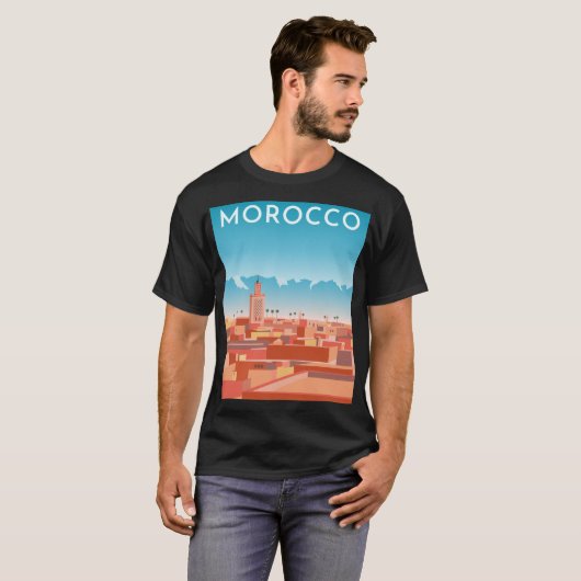 Morocco T-shirt (Voorkant volledig)