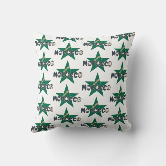 Morocco: The Star That Holds Our Past and Future Kussen (Achterkant)