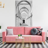 MOROCCO, Tizi, N, Test Pass Road, TIN MAL: Canvas Afdruk (Insitu (Woonkamer))