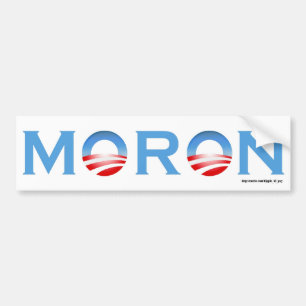 Moron Bumpersticker