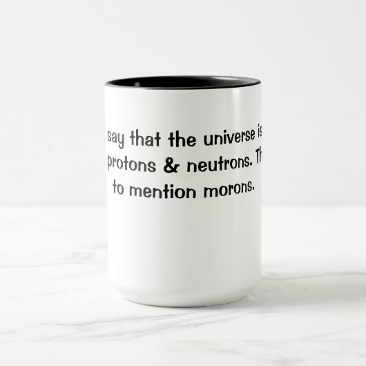 Moron Coffee Mok (Midden)
