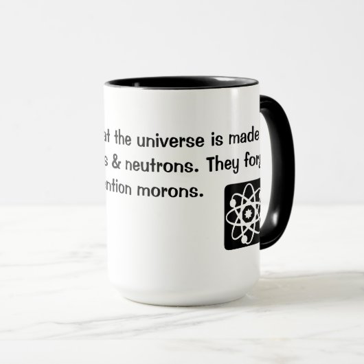 Moron Coffee Mok (Voorkant rechts)