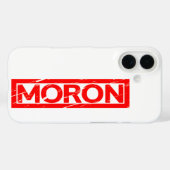 Moron Stamp Case-Mate iPhone Case (Achterkant (horizontaal))