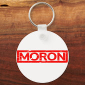 Moron Stamp Sleutelhanger (Achterkant)