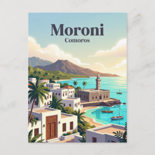Moroni Comoren Briefkaart