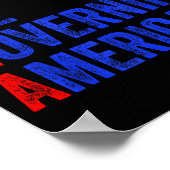 Morons Are Governing America Funny Trump 2024  Poster (Hoek)