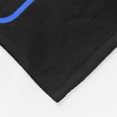 Morons regeren Amerika Grappig Trump 2024 Fleece Deken (Hoek)