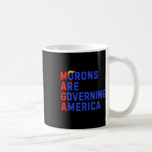 Morons regeren Amerika Grappig Trump 2024 Koffiemok