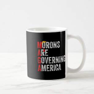 Morons regeren Amerika Grappig Trump 2024 Koffiemok