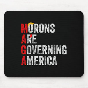 Morons regeren Amerika Grappig Trump 2024 Muismat