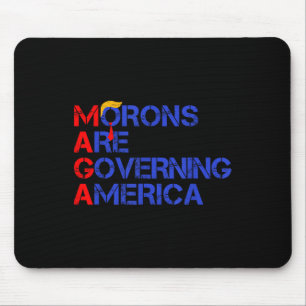Morons regeren Amerika Grappig Trump 2024 Muismat