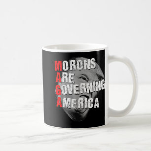 Morons regeren Amerika Grappig Trump 2025 Koffiemok
