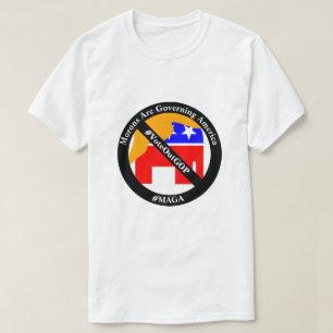 Morons regeren Amerika T-shirt
