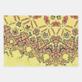 Morph 1 abstract asymmetrisch inpakpapier vel (Voorkant 3)