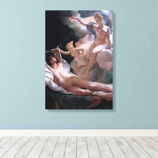 Morpheus en Iris Canvas Afdruk (Insitu (Houten vloer))