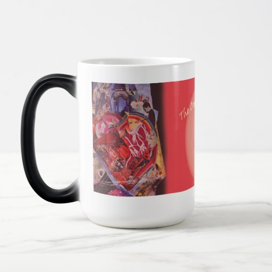 Morphing Heart Collage Mok (Links)