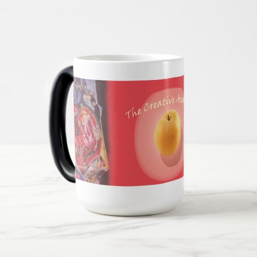 Morphing Heart Collage Mok (Voorkant links)