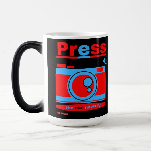 morphing koffie mok "PRESS" (Links)