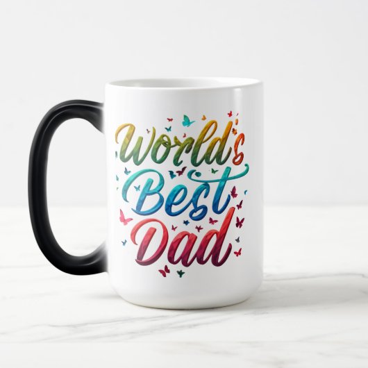 Morphing Mok 0,45 l – Beste Papa ter Wereld** (Links)
