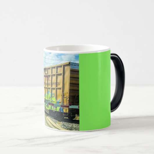 Morphing Mok, 11 oz Magische Mok (Voorkant rechts)