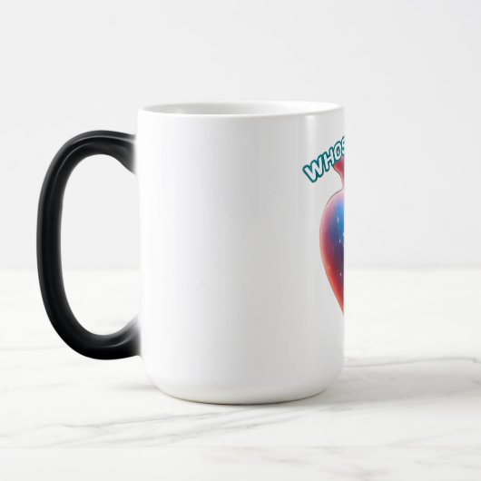 Morphing Mok, 15 oz Magische Mok (Links)