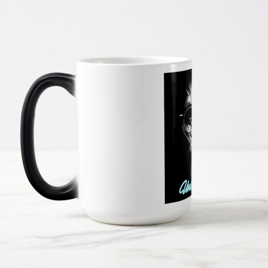 Morphing Mok, 15 oz Magische Mok (Links)