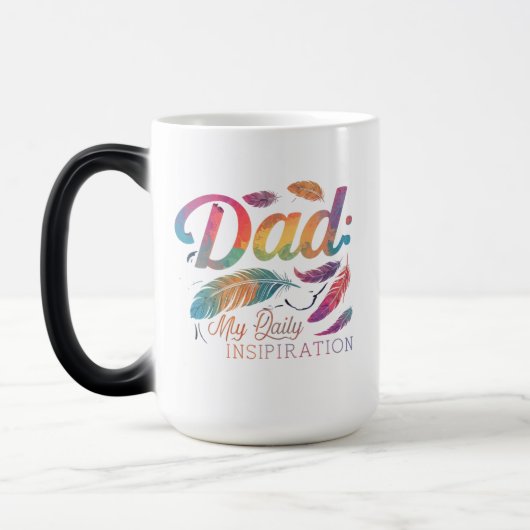 Morphing Mok 15 oz - "Papa: Mijn dagelijkse inspir (Links)