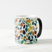Morphing Mok - Bladeren en Natuur Patronen 11 oz (Voorkant rechts)