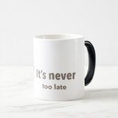 Morphing Mok Expression "It's Nooit too Late" (Voorkant rechts)