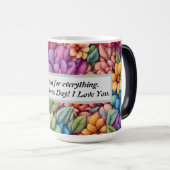 Morphing Mok - Happy Mothers Day! Ik hou van je. (Voorkant rechts)