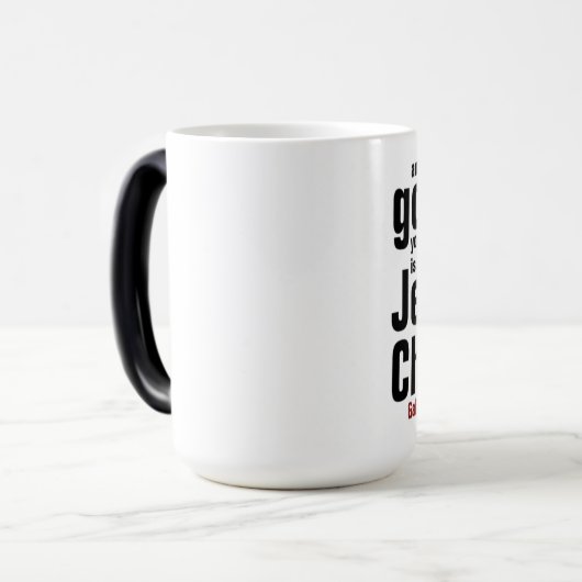 Morphing-Mok Magische Mok (Voorkant links)