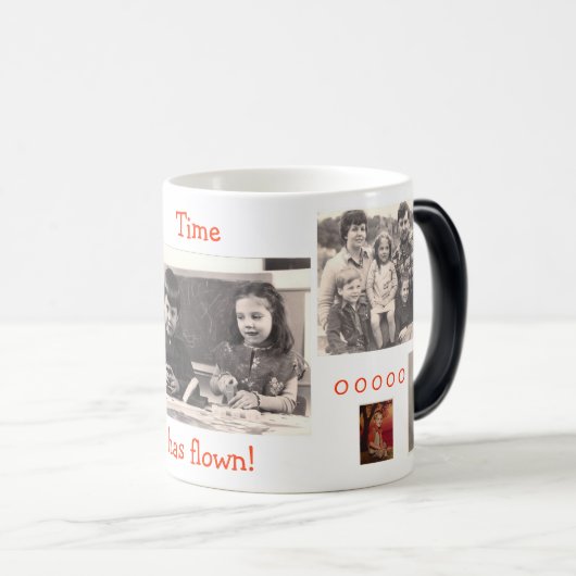 Morphing Mok / Tijd is gevlogen. (Voorkant rechts)