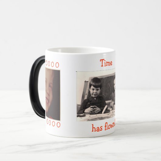 Morphing Mok / Tijd is gevlogen. (Voorkant links)
