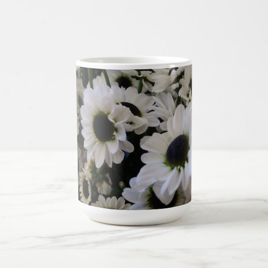 Morphing Mokken - zwart & wit madeliefjes (Midden)