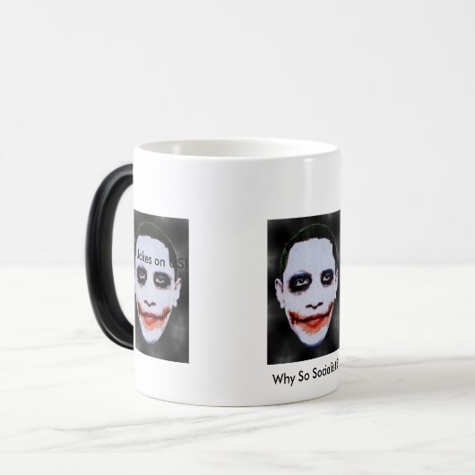 Morphing Obama Magische Mok (Voorkant links)